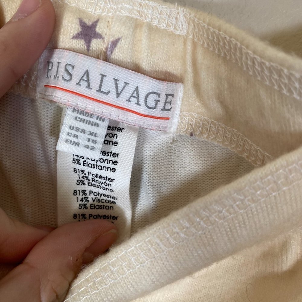 NWT PJ Salvage Peachy Party Multicolor Star Lounge Shorts - Picture 8 of 8